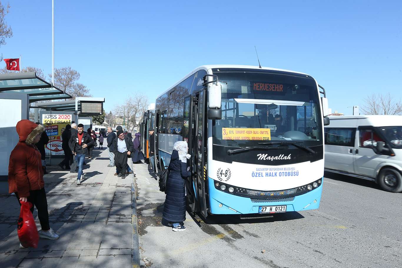 Gaziantep'te toplu ulaşıma zam geldi